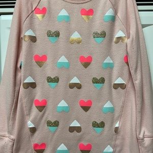 Girls Pullover fleece top